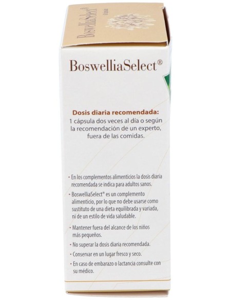 Boswelliaselect 60Cap. de Cien Por Cien Natural