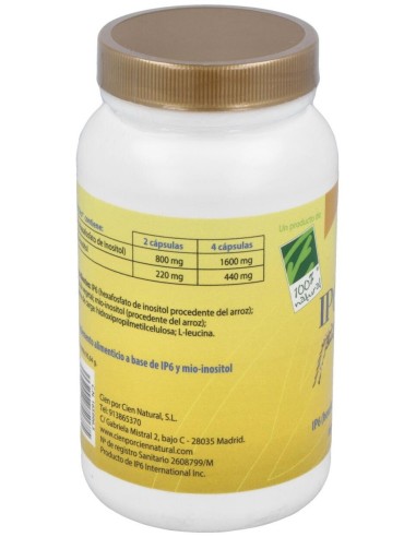 Ip6 Oro 120Cap. de Cien Por Cien Natural