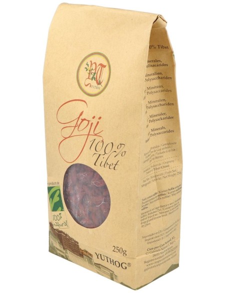 Bayas De Goji Yuthog Bolsa 250Gr. de Cien Por Cien Natural