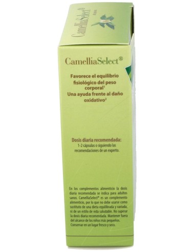 Cameliaselect 60Cap. de Cien Por Cien Natural