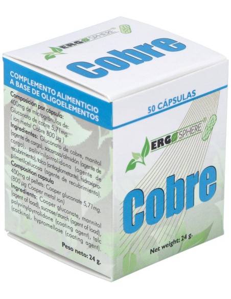 Cobre Ergosphere 50Cap. de Ergonat