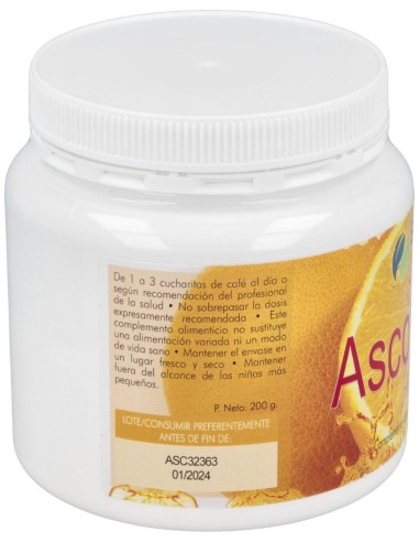 Ascorbat-C Vitamina C No Acida 200Gr. de Ergonat