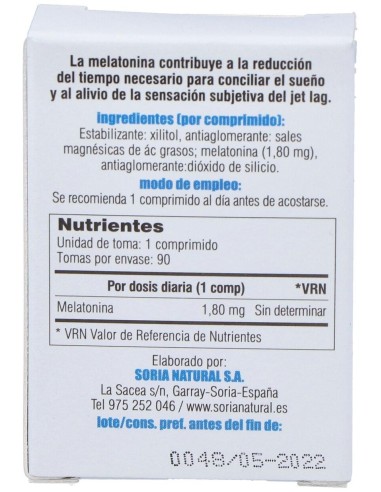 Melatonina Travel 90Comp. de Mgdose
