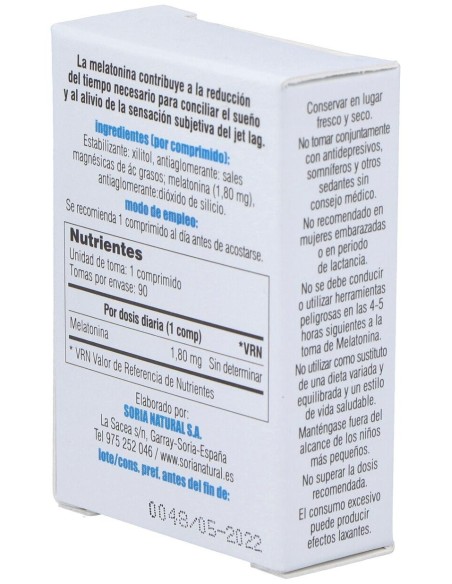Melatonina Travel 90Comp. de Mgdose