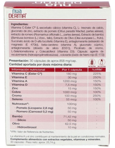 Nuaderma 30Cap. de Nua