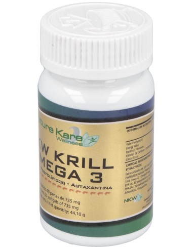 Krill Omega 60Perlas de Nature Kare Wellness