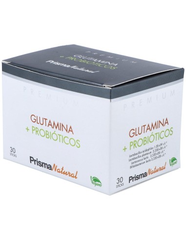 Glutamina + Probioticos 30 Sticks   de Prisma Natural