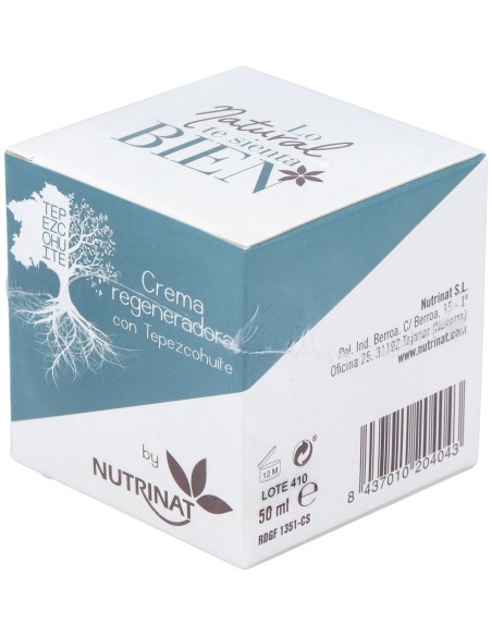 Crema Regeneradora Con Tepezcohuite  50 ml de Nutrinat