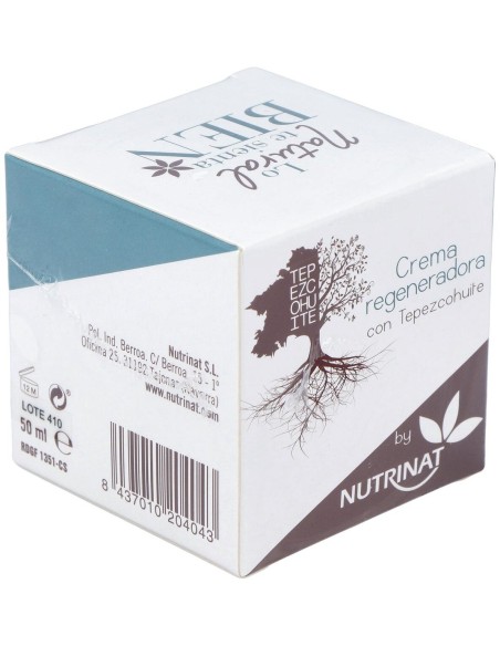 Crema Regeneradora Con Tepezcohuite  50 ml de Nutrinat
