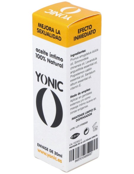 Yonic Aceite Intimo Para Mujer 20Ml. de Yonic