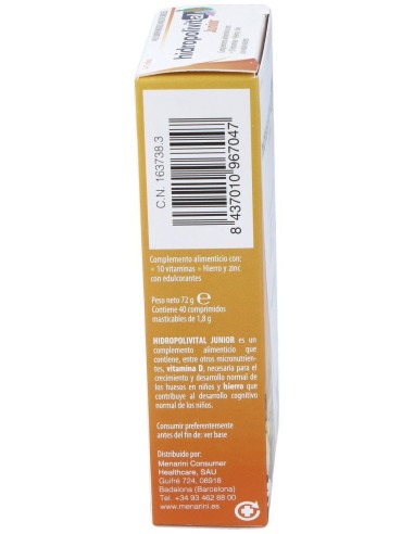 Hidropolivital Junior 40Comp. de Hidropolivital