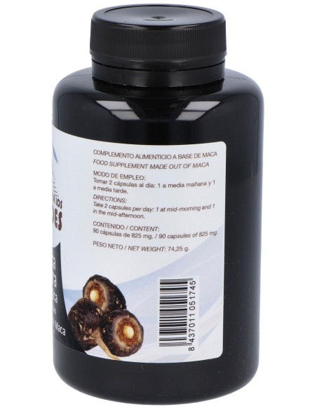 Maca Negra 700Mg. 90Cap. Eco de El Oro De Los Andes