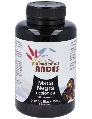 Maca Negra 700Mg. 90Cap. Eco de El Oro De Los Andes