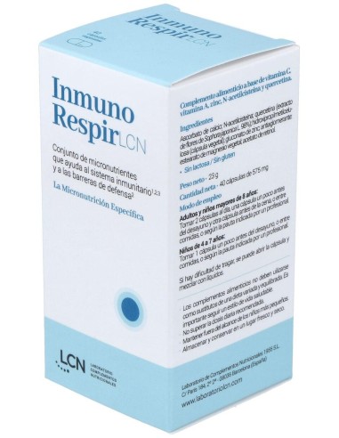 Inmunorespir 40Cap.Veg. de Lcn