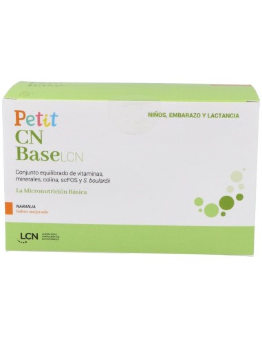 Petit Cn Base Sabor Naranja 30Sbrs. de Lcn