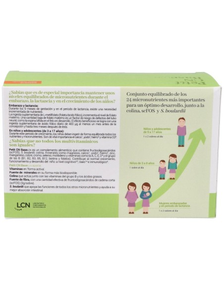 Petit Cn Base Sabor Naranja 30Sbrs. de Lcn