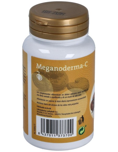 Meganoderma C (Reishi) 60Cap. de Jellybell