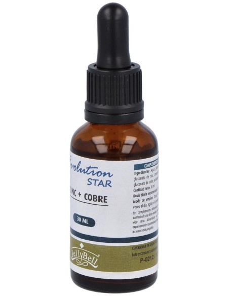 Evolution Star Zinc Cobre 30Ml. de Jellybell