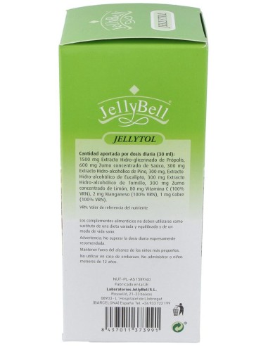 Jellytol (Jellytoss) 250Ml. de Jellybell