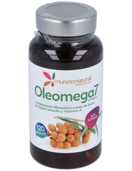 Oleomega 7 120Perlas de Mundonatural