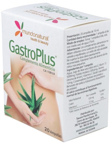 Gastroplus 20Sticks de Mundonatural