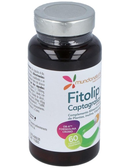 Fitolip Captagrasas 60Cap. de Mundonatural