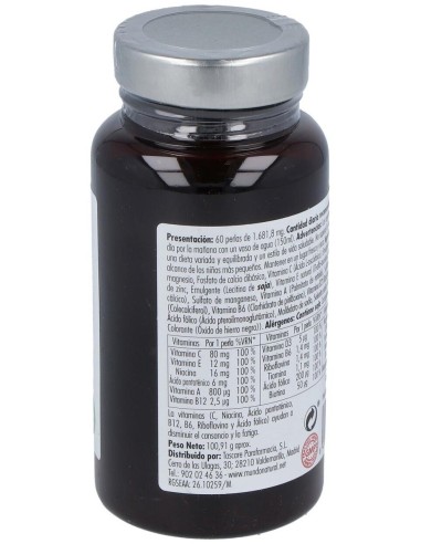 Enervital Multivitamin 60Cap. de Mundonatural