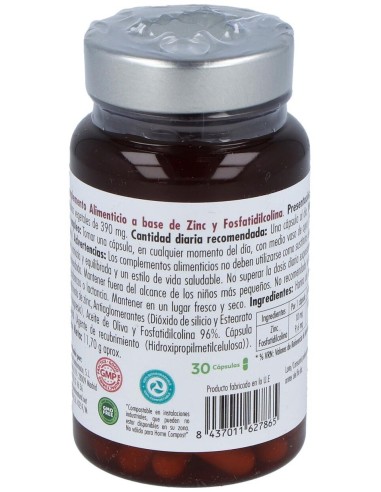 Vitanano Zinc Liposomado 30Cap. de Mundonatural