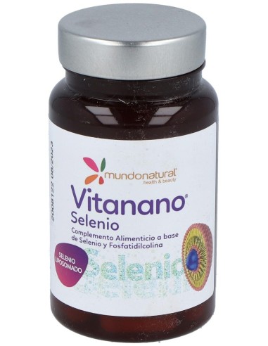 Vitanano Selenio Liposomado 30Cap. de Mundonatural
