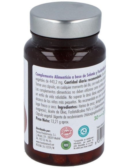 Vitanano Selenio Liposomado 30Cap. de Mundonatural