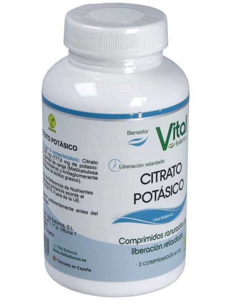 Citrato De Potasio 100Comp. de Vital Ballance