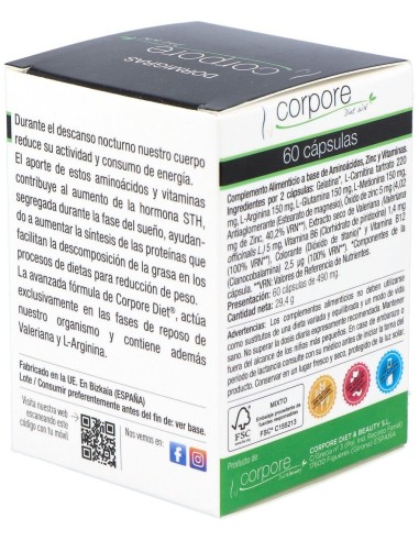 Dormigras 60Cap. de Corpore Diet