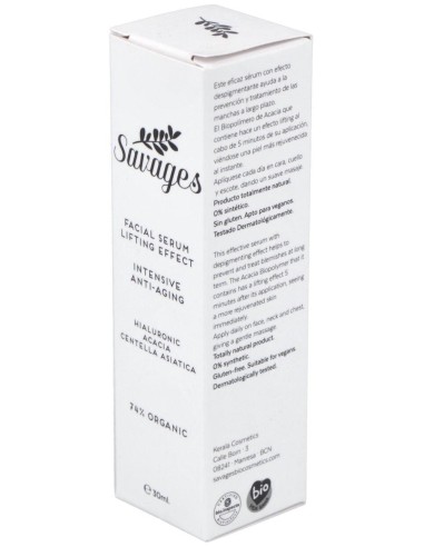 Serum Facial Efecto Lifting 30Ml. de Savages