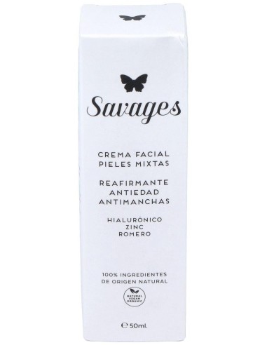 Crema Facial Antiedad Pieles Mixtas 50Ml. de Savages