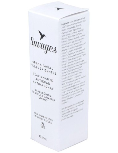 Crema Facial Antiedad Pieles Exigentes 50Ml. de Savages