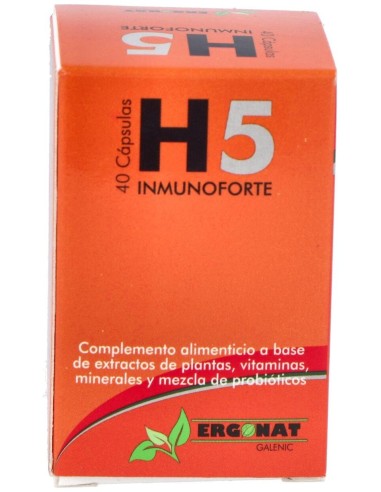H5 Inmunoforte 40Cap. de Ergonat