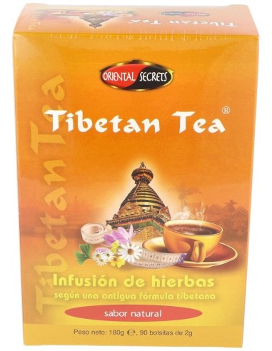 Tibetan Tea Sabor Natural 90Sbrs. de Tibetan Tea