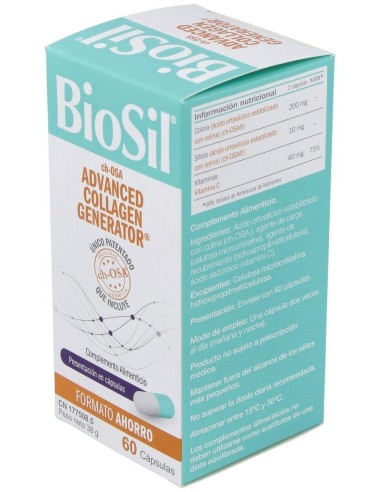 Biosil Generador De Colageno 60Cap. de Biosil