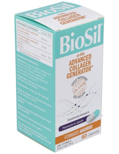 Biosil Generador De Colageno 60Cap. de Biosil