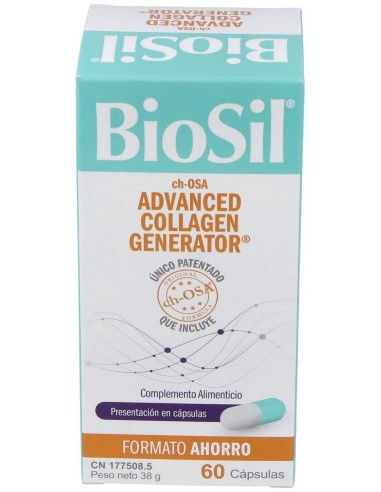 Biosil Generador De Colageno 60Cap. de Biosil