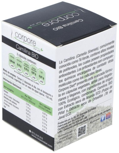 Corpore Protect Camilina 30Cap. Bio de Corpore Diet