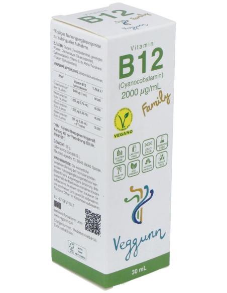 Vitamina B12 Family 30Ml. de Veggunn