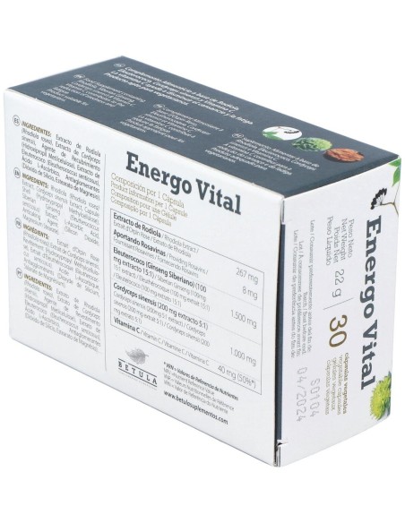 Energo Vital 30Cap. de Betula