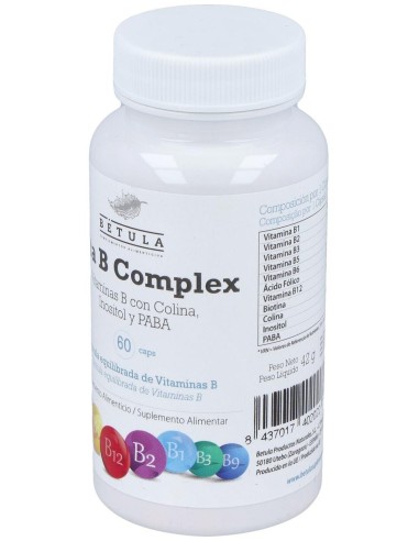 Vita B Complex 60Cap. de Betula