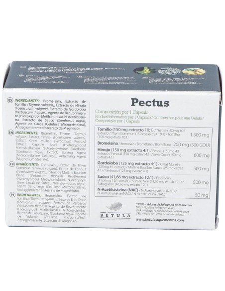 Pectus 30Cap. de Betula