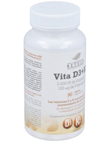 Vita D3 + K2 90Comp. de Betula