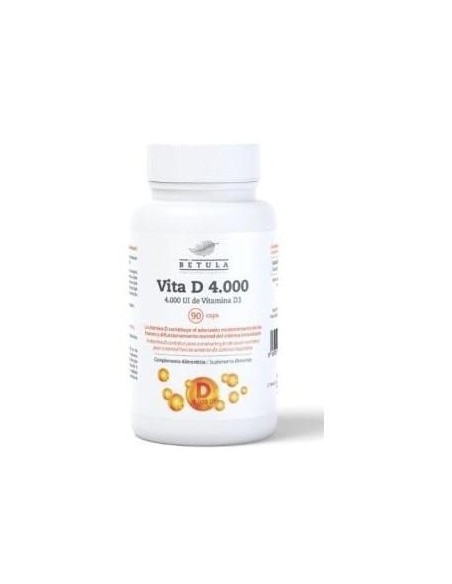 Vitamina D 4000 90Cap. de Betula