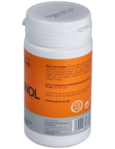 Ubiquinol 100Mg 60Perlas. de Nutilab