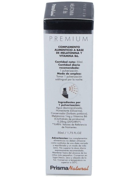 Melatonina + Vit. B6 Spray 50Ml. de Prisma Natural