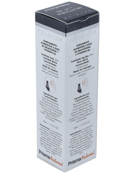 Melatonina + Vit B6 50 Ml Spray Bucal   de Prisma Natural